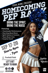 Pep Really Poster template