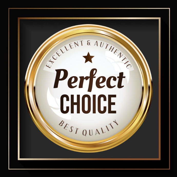 Perfect Choice Logo Template | PosterMyWall