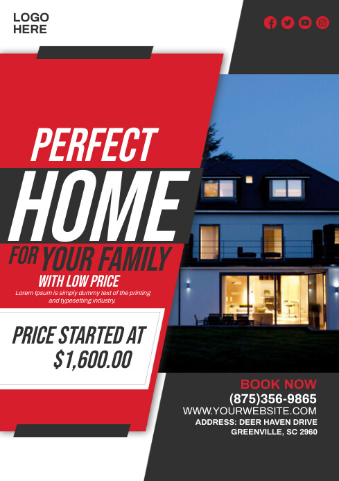 Perfect Home Ads Template | PosterMyWall