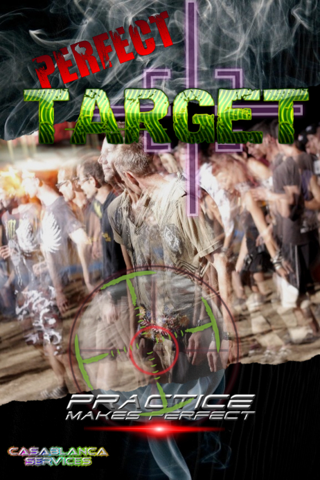 Near Perfect Target Perfect Target Template | PosterMyWall