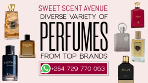 PERFUME FLYER COVER Digitalt display (16:9) template