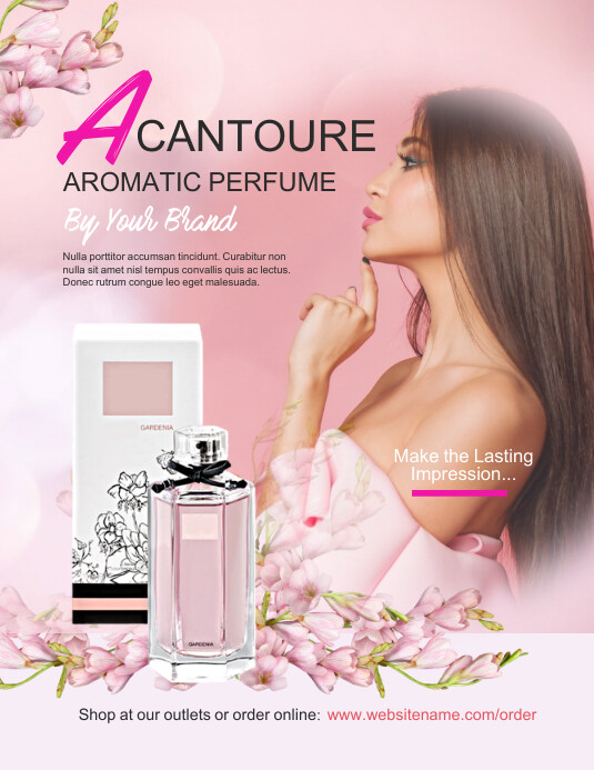 Perfume Product Flyer or Ad Template | PosterMyWall