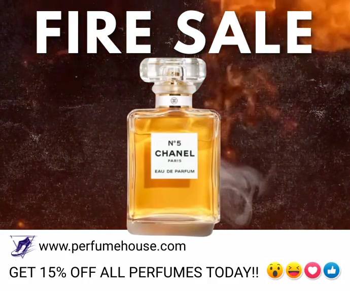 Templat Digital Penjualan Api Toko Parfum | PosterMyWall