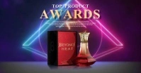 Perfume Video Banner Image partagée Facebook template