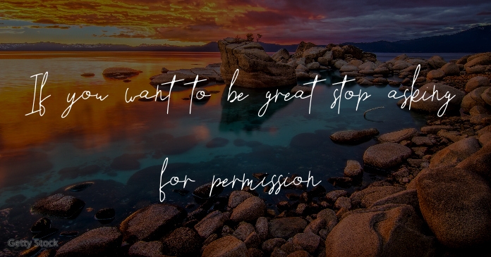 Permission Facebook Shared Image template