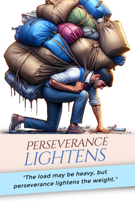 Perseverance Poster Example Perseverance Template | PosterMyWall