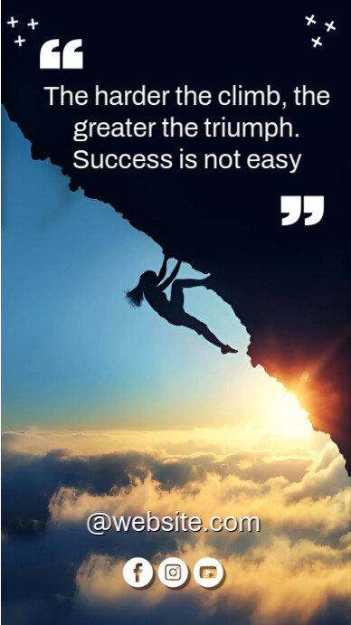 Perseverance Poster Example Copy of Perseverance motivational quote | PosterMyWall