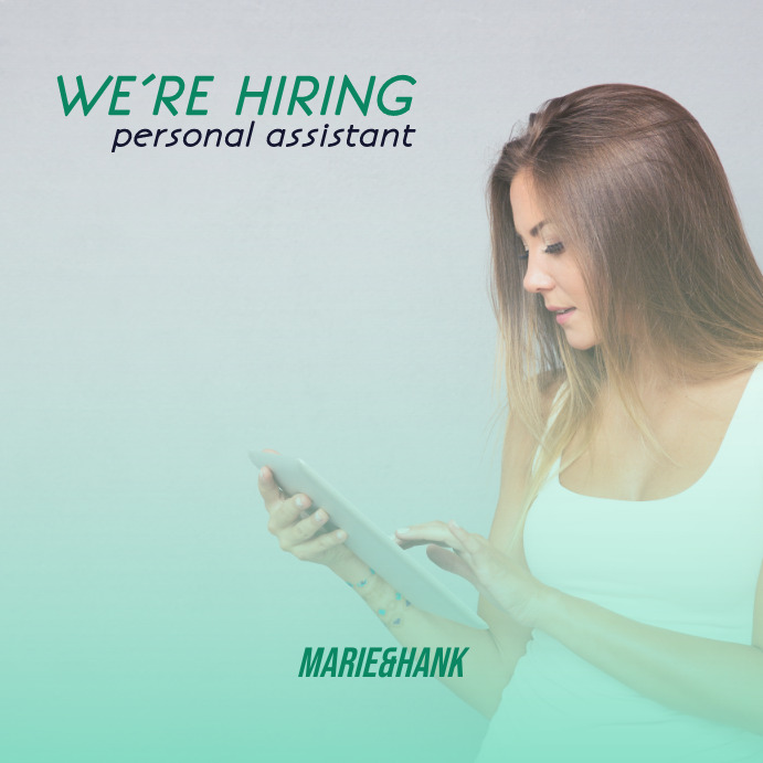 Personal Assistant 33 Template PosterMyWall