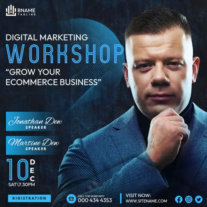 Personal Branding Ads Template | PosterMyWall