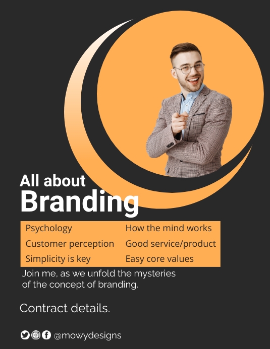 Personal branding Template PosterMyWall