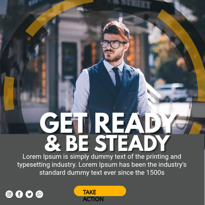 Personal Branding Template ADS | PosterMyWall