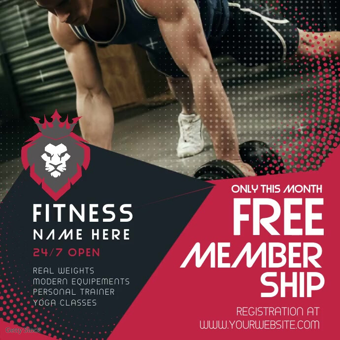 Personal Trainer Fitness Ad Video Template PosterMyWall