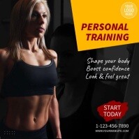 Personal Training Video Ad Template | PosterMyWall