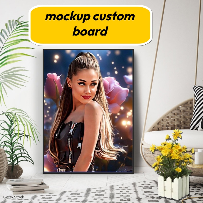 Personalized Photo Board Models Template | PosterMyWall