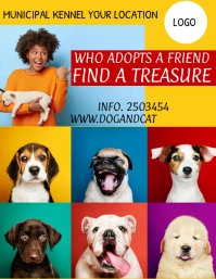 PET ADOPTION Flyer (US Letter) template