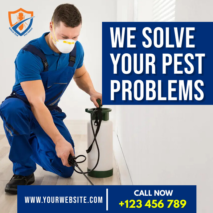 Pest Control Ads Template | PosterMyWall