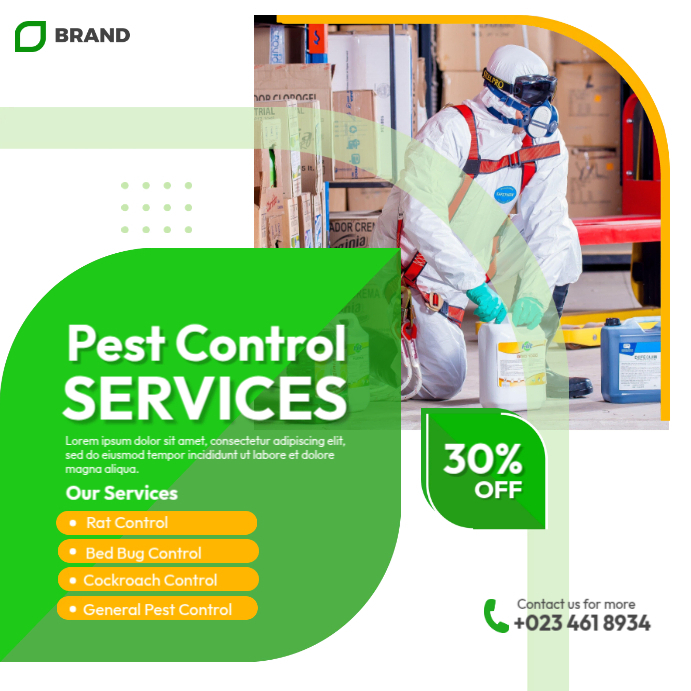 Copy of Pest Control Ads | PosterMyWall
