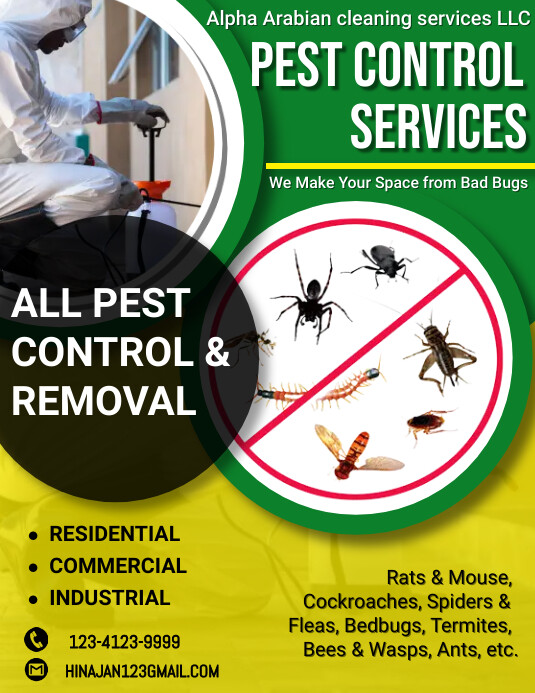 Copy of Pest Control | PosterMyWall