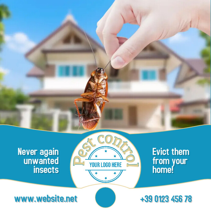 Fun Pest Control Posts pest control Template | PosterMyWall