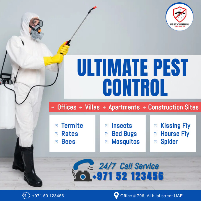 Pest Control Template | PosterMyWall