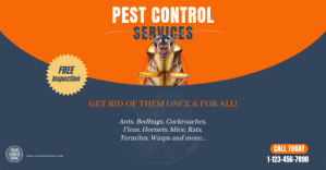 Pest Control Facebook Ad Facebook-annonce template