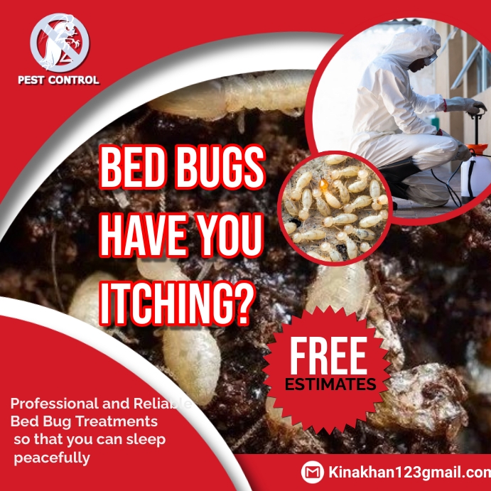 Fun Pest Control Posts Pest Control Flyer, pest control services adv Template | PosterMyWall
