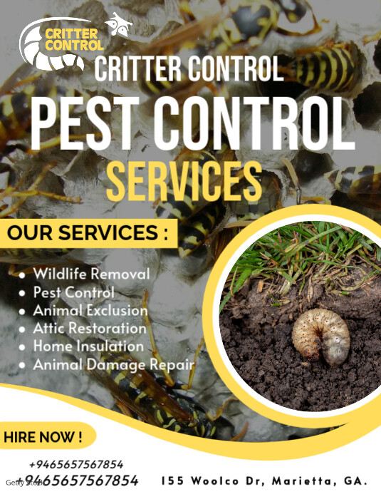 pest control flyer template