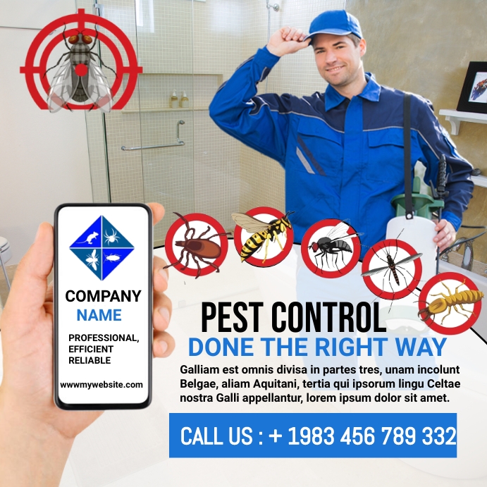 174+ Free Pest Control A2 Templates | PosterMyWall