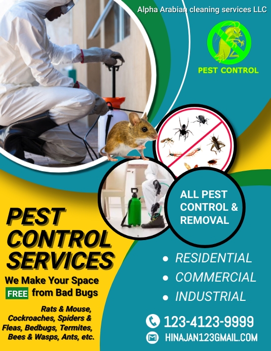Pest Control Flyer Template | PosterMyWall