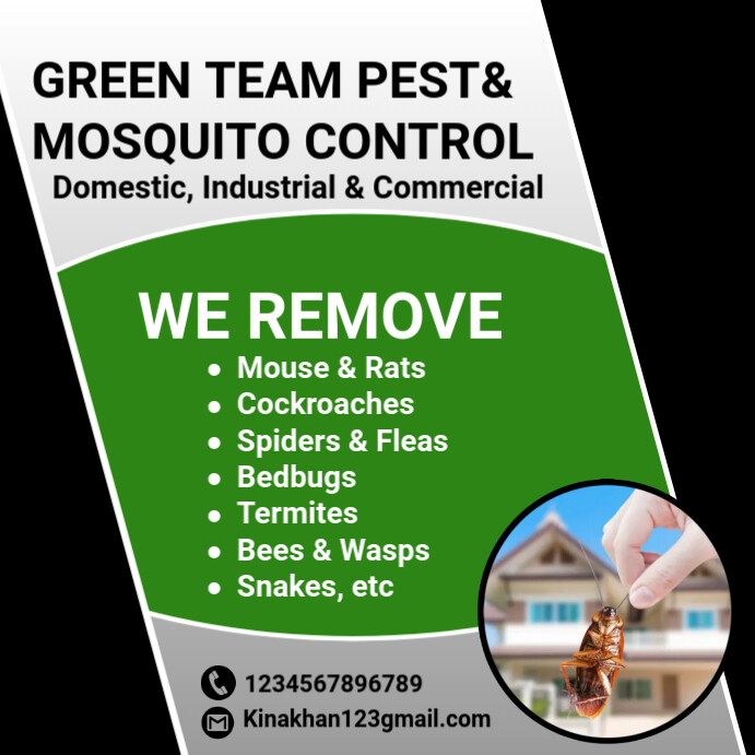 Pest Control Logo Template | PosterMyWall