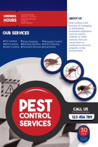 Pest control Poster Template | PosterMyWall