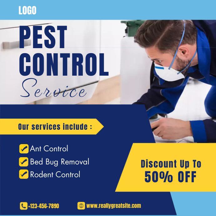 Copy of PEST CONTROL SERVICE FLYERS | PosterMyWall