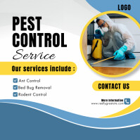 Pest Control Ad Template | PosterMyWall