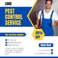 Pest Control Ad Template | PosterMyWall
