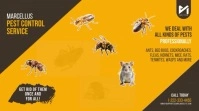 Pest Control Services Ad Digital Display (16:9) template