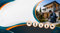 Pest Control Services Banner Display Цифровой дисплей (16 : 9) template
