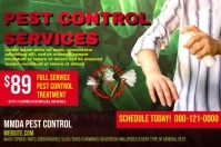Pest Control Services Poster template