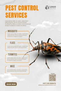 PEST CONTROL SERVICES Poster template