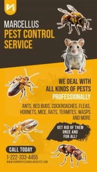 Pest Control Social Media Instagram Template