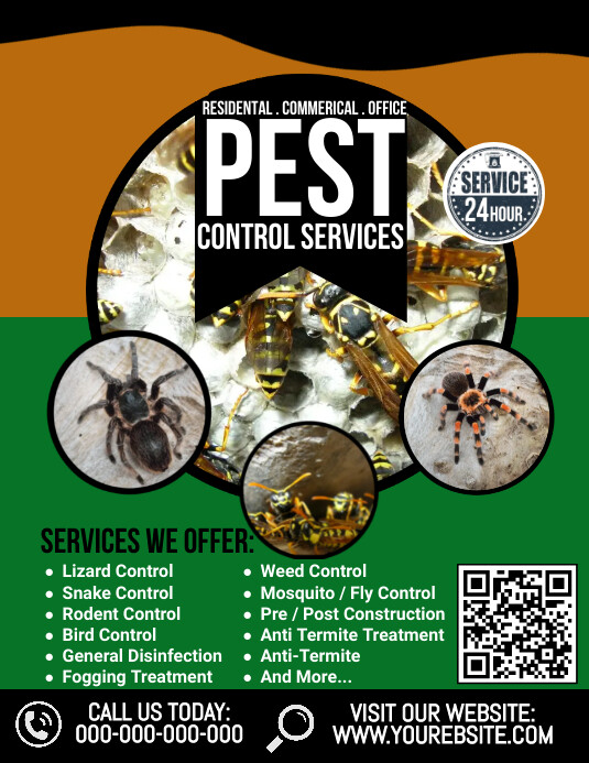 Pest control services template | PosterMyWall