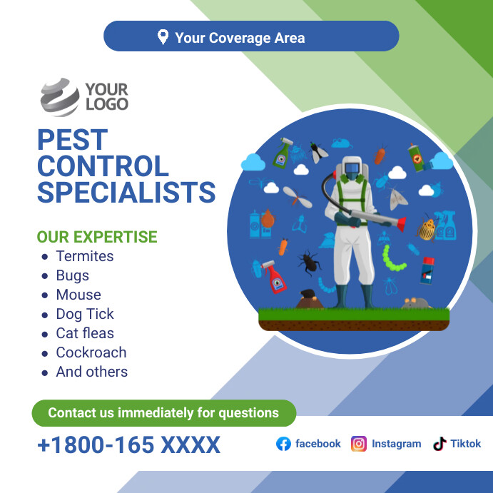 Pest Control Speciialist Ads Template PosterMyWall pest-control-speciialist-ads-template-postermywall