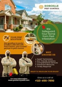 Pest Control Services A4 Poster Template PosterMyWall pest-control-services-a4-poster-template-postermywall