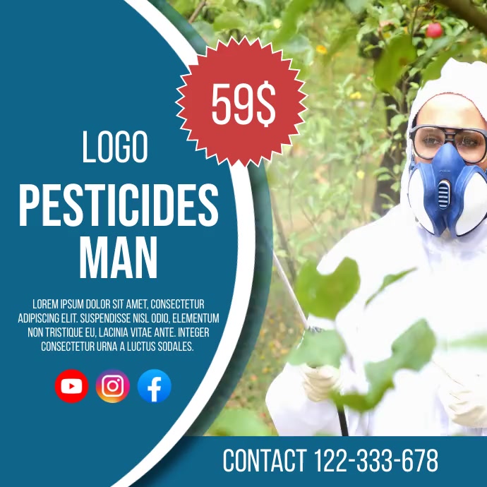 Pesticides flyers Template | PosterMyWall