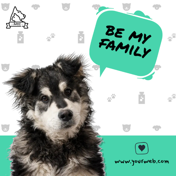 Advertisement Examples Adoption Pet Adoption Ad Template | PosterMyWall