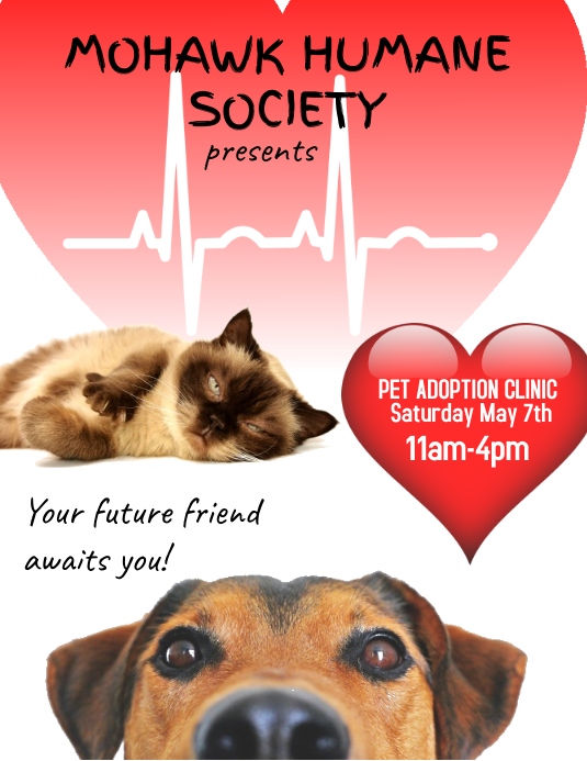 Dog Adoption Flyer Template