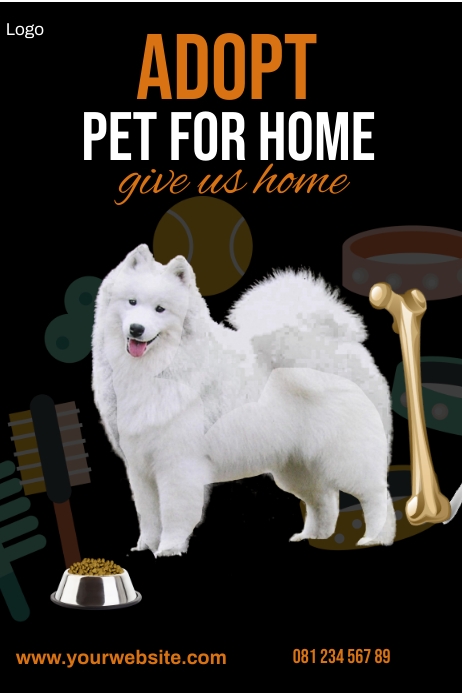 Pet Ads Poster template