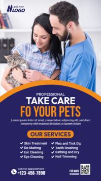 Pet Care Instagram Story template