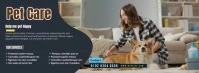 Pet Care Facebook Cover Photo Ikhava Yesithombe se-Facebook template