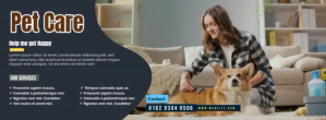 Pet Care Facebook Cover Photo template