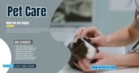 Pet Care Facebook Event Cover template
